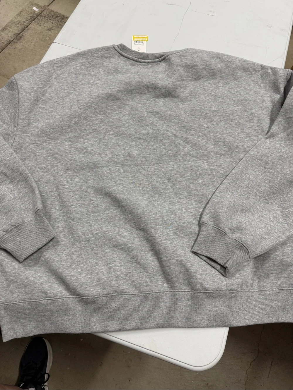St. Moritz Swiss Alps Grey Graphic Crewneck Sweatshirt oversized